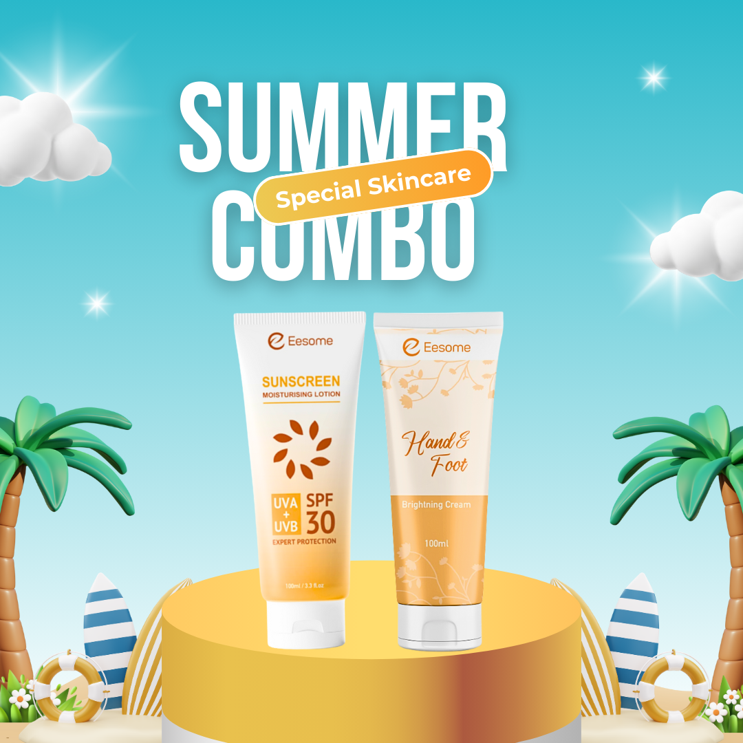Summer Combo-Sunscreen + Hand & foot cream