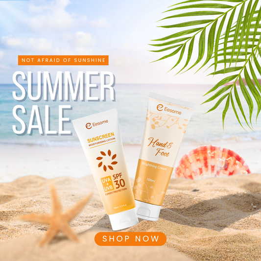 Summer Combo-Sunscreen + Hand & foot cream